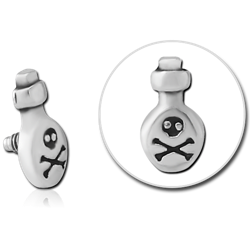 SURGICAL STEEL GRADE 316L ATTACHMENT FOR 1.6 MM INTERNALLY THREADED PINS - JAR