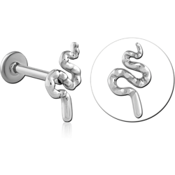 SURGICAL STEEL GRADE 316L INTERNALLY THREADED MICRO LABRET