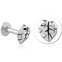 SURGICAL STEEL GRADE 316L INTERNALLY THREADED MICRO LABRET