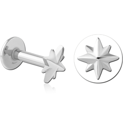 SURGICAL STEEL GRADE 316L INTERNALLY THREADED MICRO LABRET