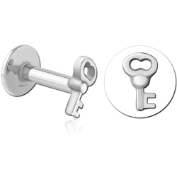 SURGICAL STEEL GRADE 316L INTERNALLY THREADED MICRO LABRET