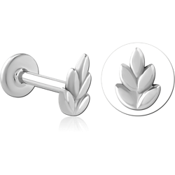 SURGICAL STEEL GRADE 316L INTERNALLY THREADED MICRO LABRET