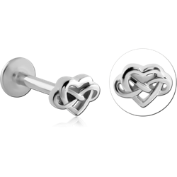 SURGICAL STEEL GRADE 316L INTERNALLY THREADED MICRO LABRET