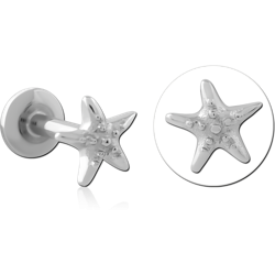 SURGICAL STEEL GRADE 316L INTERNALLY THREADED MICRO LABRET