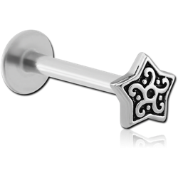 SURGICAL STEEL GRADE 316L INTERNALLY THREADED MICRO LABRET