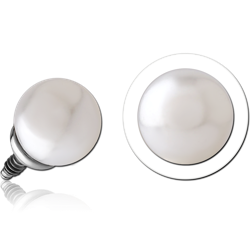 SURGICAL STEEL GRADE 316L JEWELED MICRO ATTACHMENT FOR 1.2MM INTERNALLY THREADED PINS