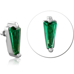 SURGICAL STEEL GRADE 316L JEWELED MICRO ATTACHMENT FOR 1.2MM INTERNALLY THREADED PINS