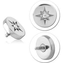 SURGICAL STEEL GRADE 316L MICRO ATTACHMENT FOR 1.2MM INTERNALLY THREADED PINS