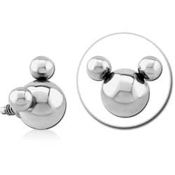 SURGICAL STEEL GRADE 316L MICRO ATTACHMENT FOR 1.2MM INTERNALLY THREADED PINS