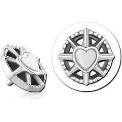 SURGICAL STEEL GRADE 316L MICRO ATTACHMENT FOR 1.2MM INTERNALLY THREADED PINS