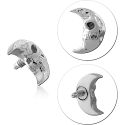 SURGICAL STEEL GRADE 316L MICRO ATTACHMENT FOR 1.2MM INTERNALLY THREADED PINS - HALLOWEEN