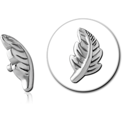 SURGICAL STEEL GRADE 316L LEAF FOR 1.2MM INTERNALLY THREADED PINS