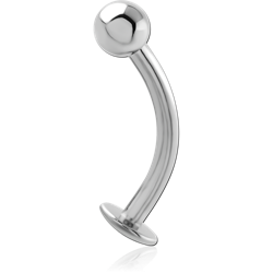 TITANIUM ALLOY CURVED MICRO LABRET