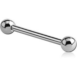 TITANIUM ALLOY INTERNALLY THREADED BARBELL