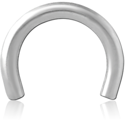 TITANIUM ALLOY STEEL INTERNALLY THREADED MICRO MICRO CIRCULAR BARBELL PIN