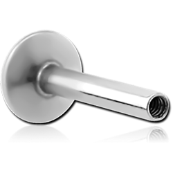 TITANIUM ALLOY INTERNALLY THREADED MICRO LABRET PIN