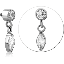 TITANIUM ALLOY JEWELED MICRO ATTACHMENT FOR 1.2MM INTERNALLY THREADED PINS