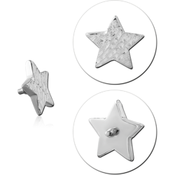 TITANIUM ALLOY MICRO ATTACHMENT FOR 1.2 MM INTERNALLY THREADED PINS - STAR