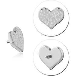 TITANIUM ALLOY MICRO ATTACHMENT FOR 1.2 MM INTERNALLY THREADED PINS - HEART