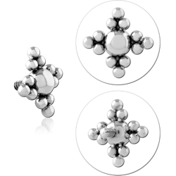 TITANIUM ALLOY MICRO ATTACHMENT FOR 1.2MM INTERNALLY THREADED PINS