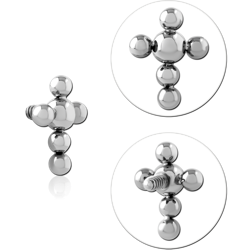 TITANIUM ALLOY MICRO ATTACHMENT FOR 1.2MM INTERNALLY THREADED PINS