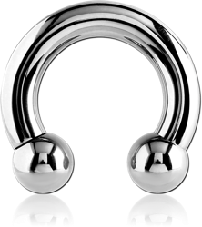 STERILE TITANIUM ALLOY INTERNALLY THREADED CIRCULAR BARBELL