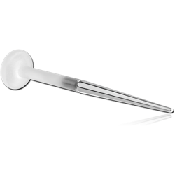 STERILE BIOFLEX INTERNAL LABRET WITH SURGICAL STEEL GRADE 316L INSERTION PIN