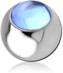 SURGICAL STEEL GRADE 316L CABOCHON BALL