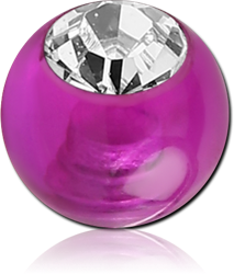 CRYSTAL OPTIMA JEWELED UV POLYMER BALL