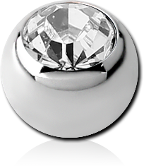 TITANIUM ALLOY VALUE CRYSTAL JEWELED BALL