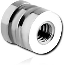 SURGICAL STEEL GRADE 316L PLAIN INSERT