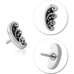 SURGICAL STEEL GRADE 316L THREADLESS ATTACHMENT