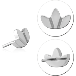 TITANIUM ALLOY THREADLESS ATTACHMENT TOP SIZE 4X6MM
