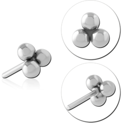 TITANIUM ALLOY THREADLESS ATTACHMENT TOP SIZE 3MM