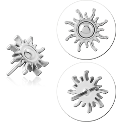 TITANIUM ALLOY THREADLESS ATTACHMENT TOP SIZE 6X6MM
