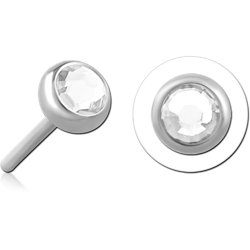 STERILE TITANIUM ALLOY JEWELED THREADLESS DISC