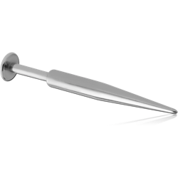 SURGICAL STEEL GRADE 316L LABRET WITH LONG SPIKE