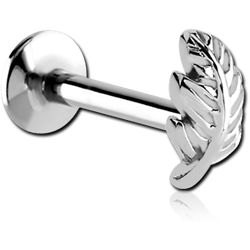 SURGICAL STEEL GRADE 316L FLAMES MICRO LABRET