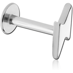 SURGICAL STEEL GRADE 316L LIGHTNING MICRO LABRET