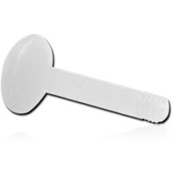 UV POLYMER FLEXIBLE LABRET PIN