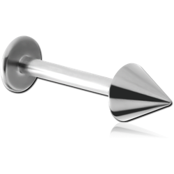 STERILE TITANIUM ALLOY MICRO LABRET WITH CONE