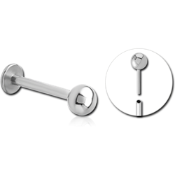 STERILE TITANIUM ALLOY THREADLESS LABRET
