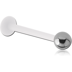 STERILE BIOFLEX® LABRET WITH STEEL BALL