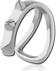 SURGICAL STEEL GRADE 316L LIP CUFF