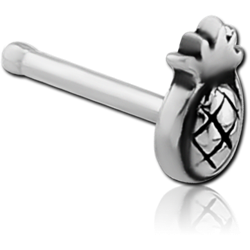 SURGICAL STEEL GRADE 316L NOSE BONE-PINEAPPLE