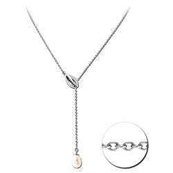 SURGICAL STEEL GRADE 316L NECKLACE WITH PENDANT