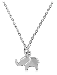 STERLING STERLING 925 SILVER 925 NECKLACE WITH PENDANT - ELEPHANT