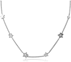 STERLING STERLING 925 SILVER 925 NECKLACE WITH PENDANT - STAR