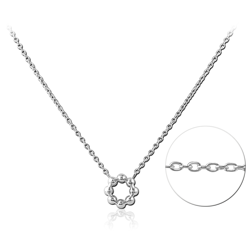 STERLING 925 SILVER NECKLACE WITH PENDANT