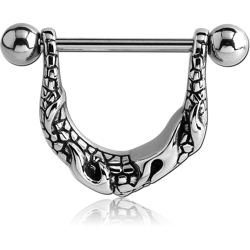 SURGICAL STEEL GRADE 316L KOOL KATANA NIPPLE SHIELD